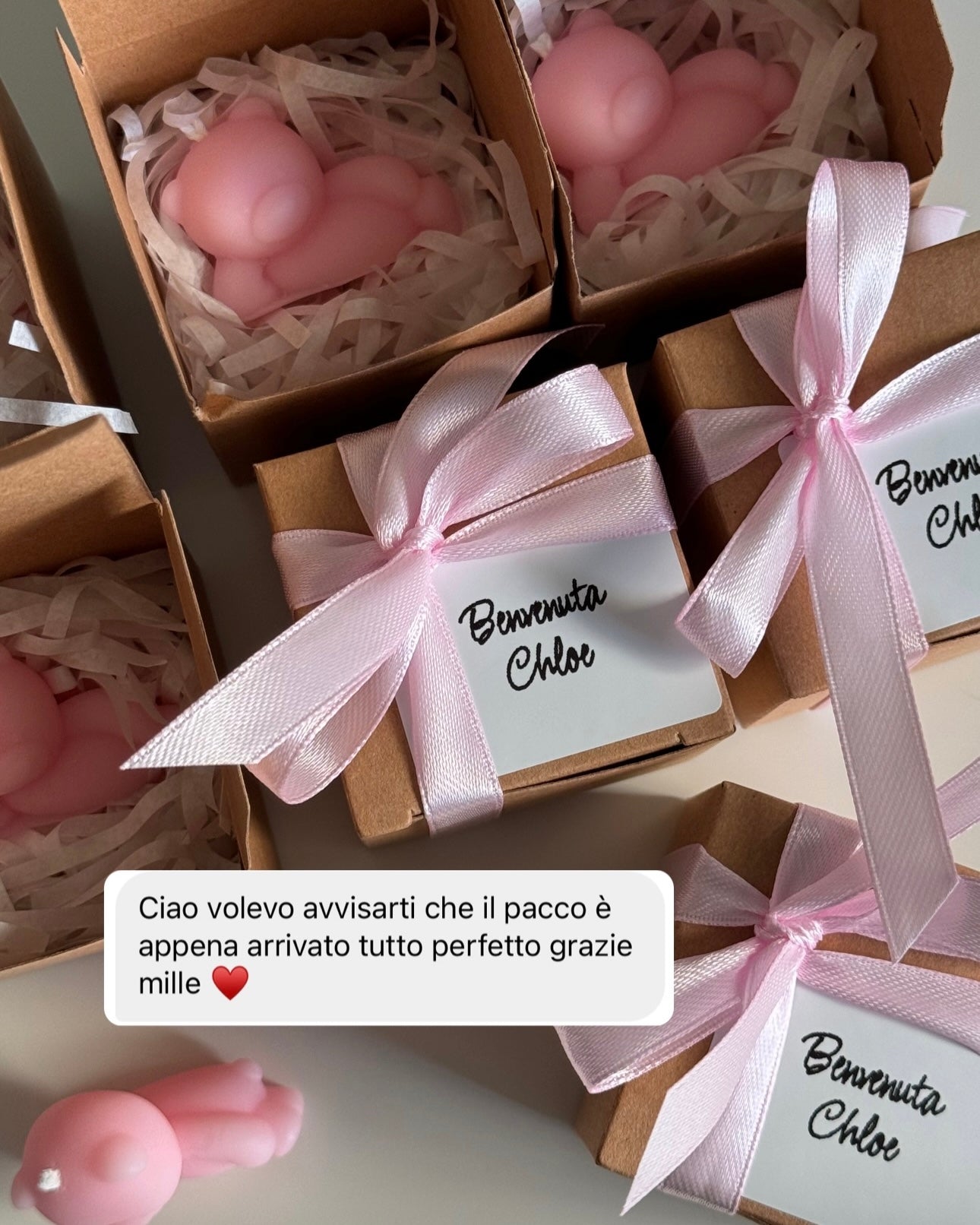 Candela orsetto Balù