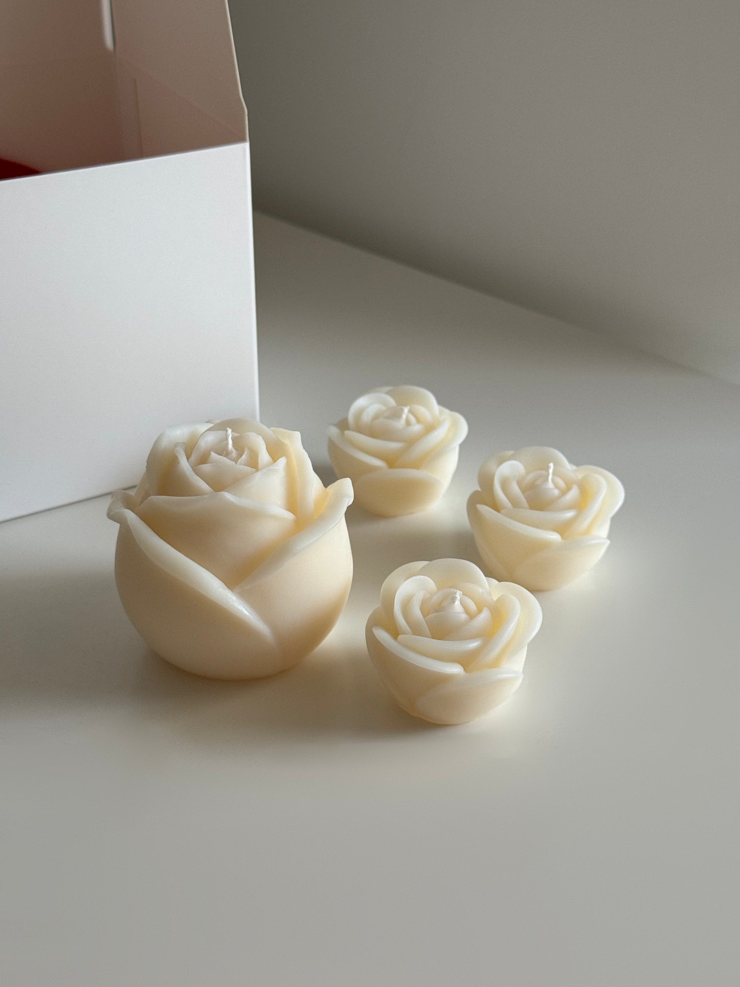 Candela fiore Rosa Piccola