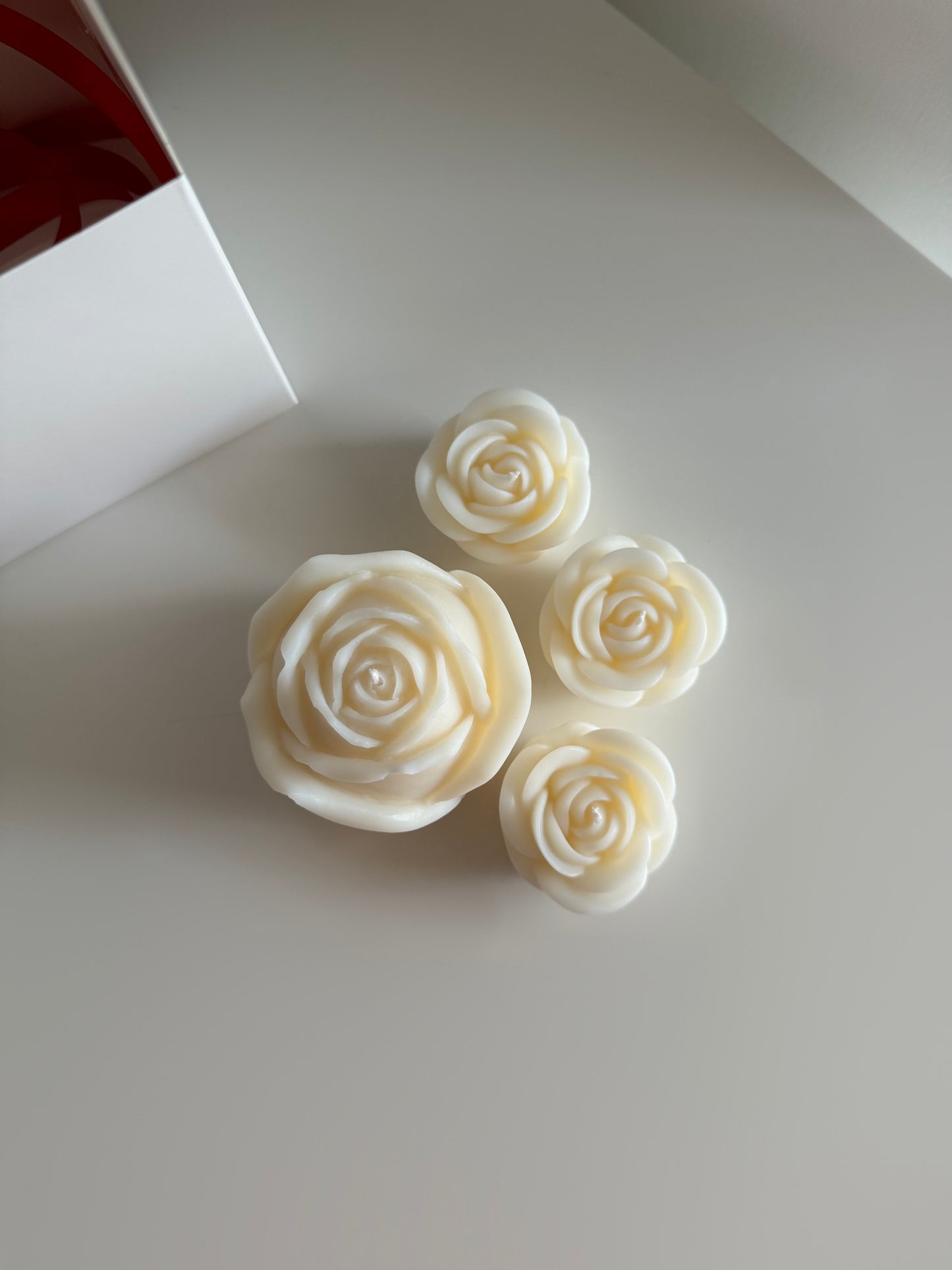 Candela fiore Rosa Piccola