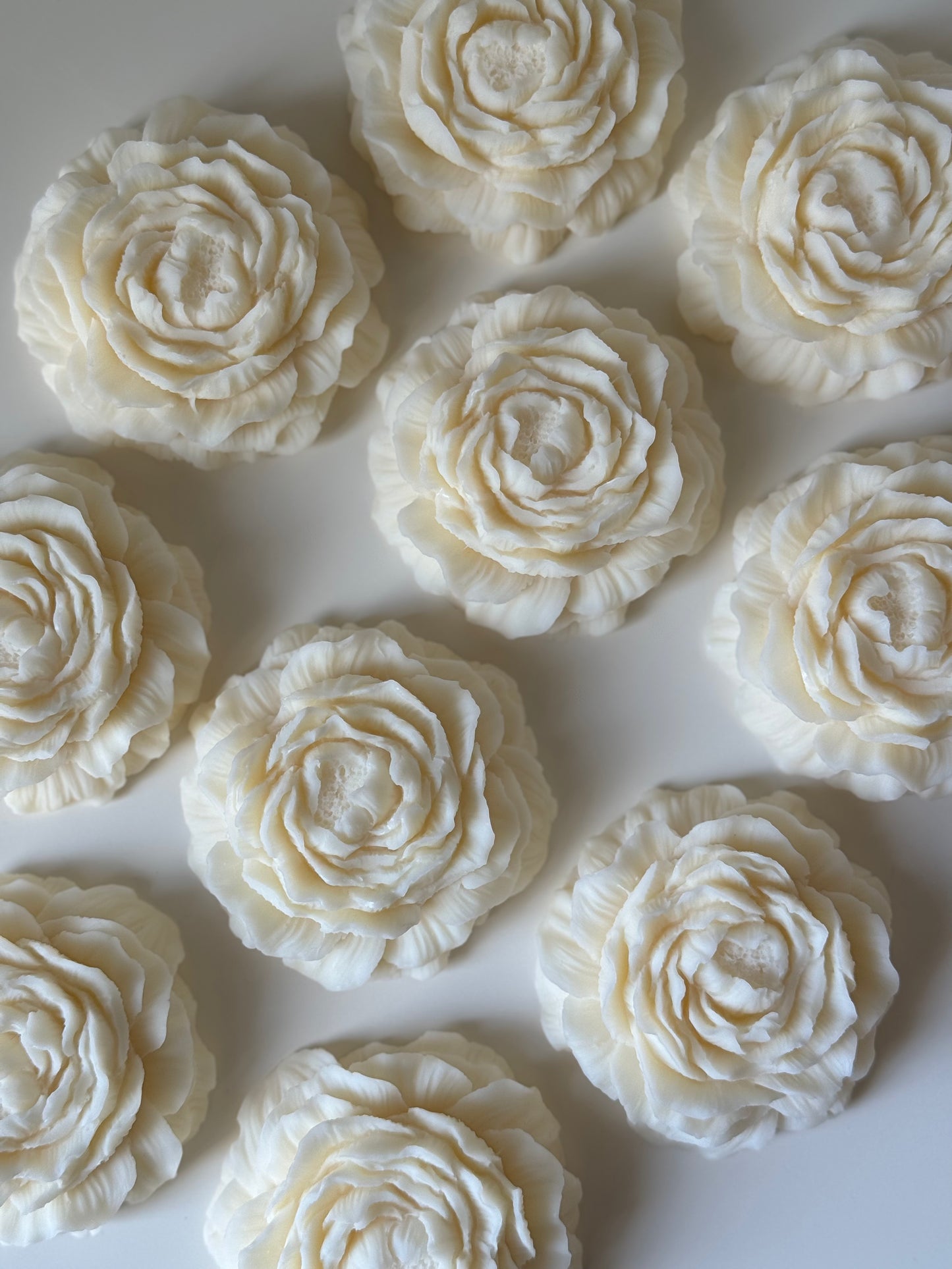 Candela fiore Peonia Grande