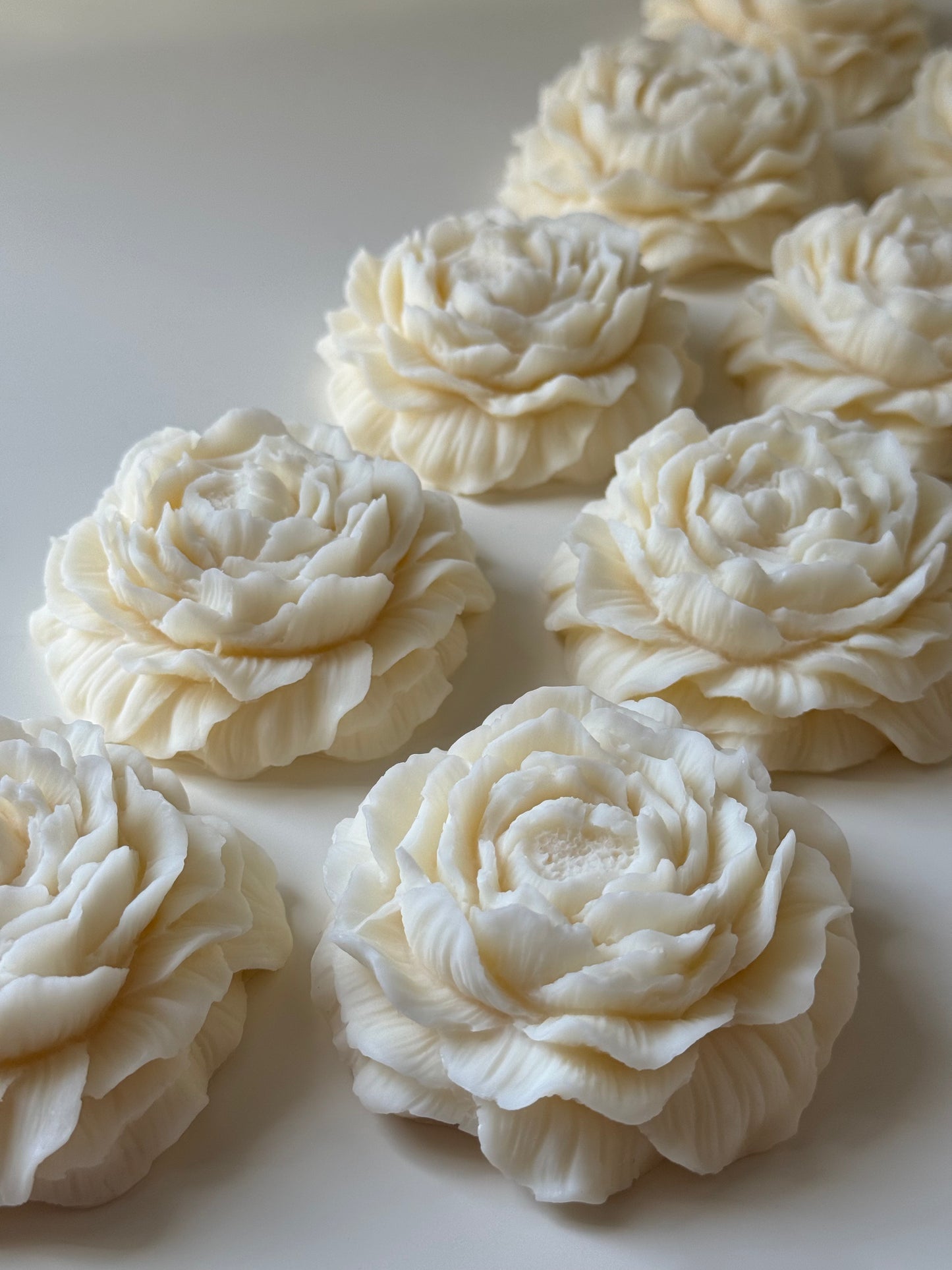 Candela fiore Peonia Grande