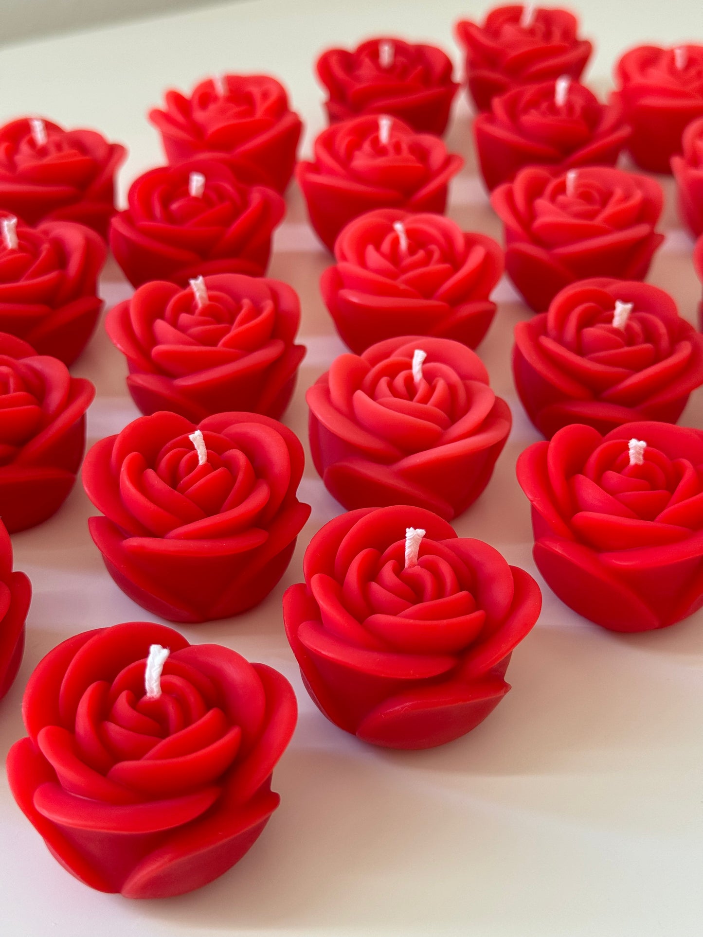 Candela fiore Rosa Piccola