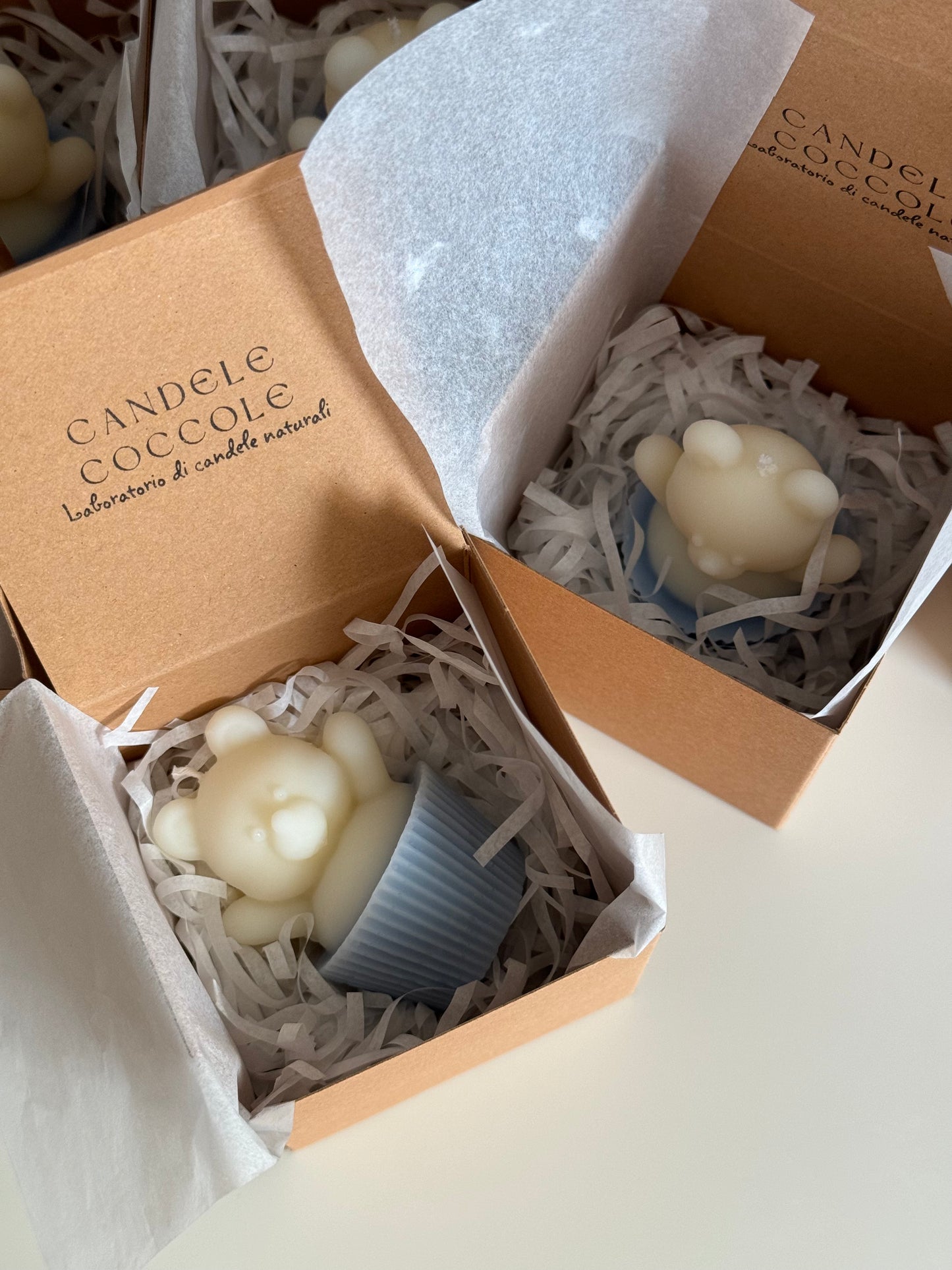 Candela orsetto Felice