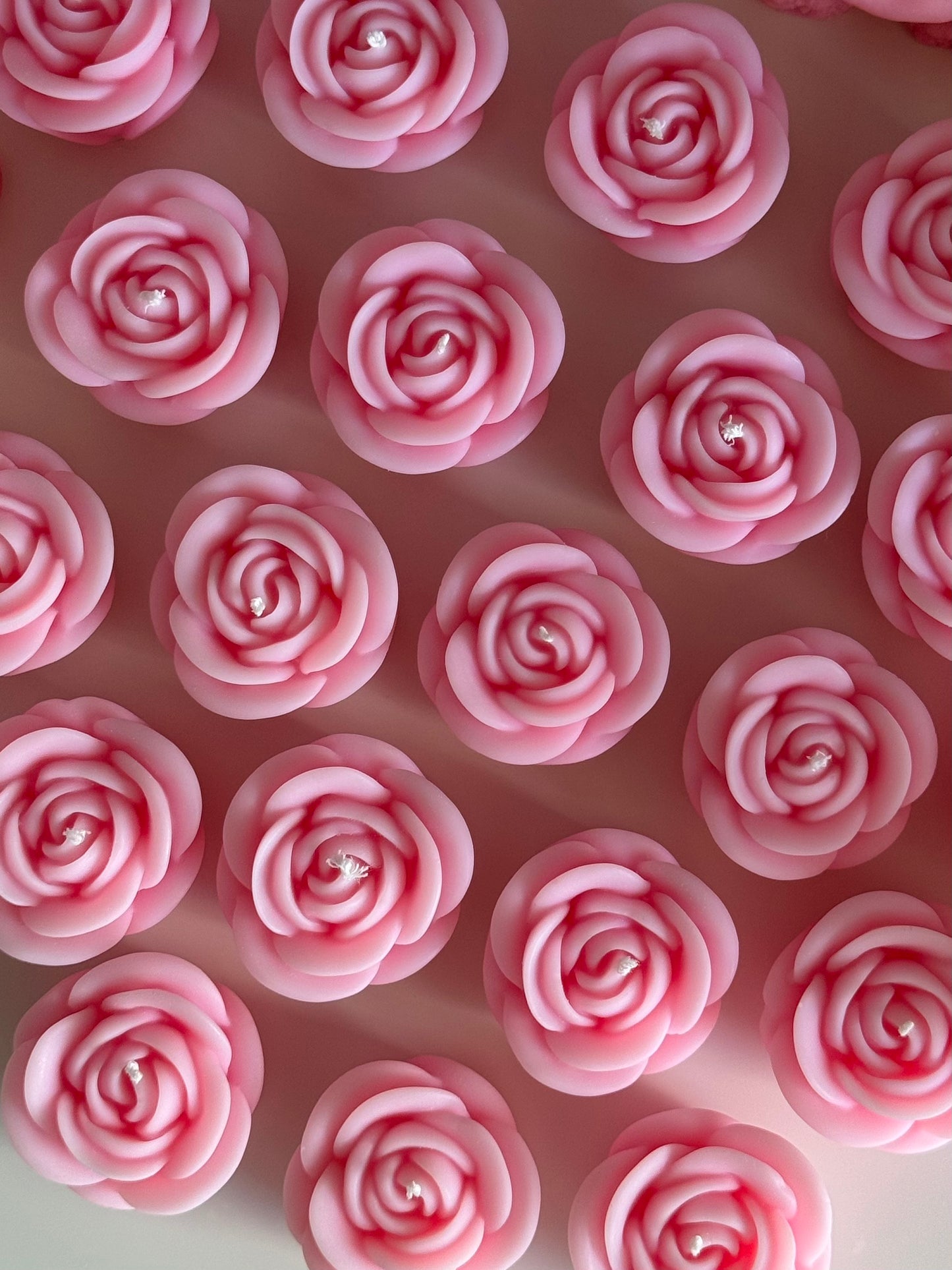 Candela fiore Rosa Piccola